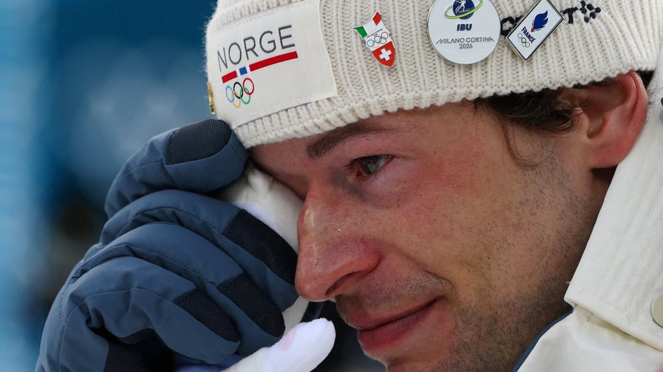 Норвезький біатлоніст на Олімпіаді
