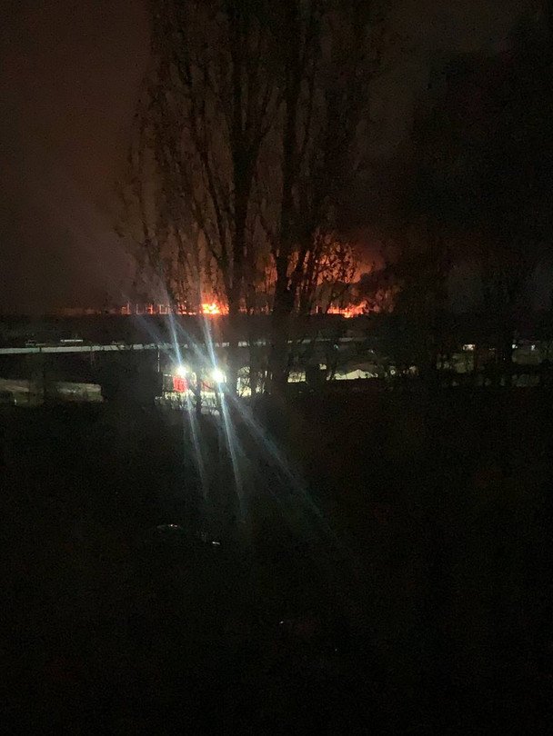 Нічна атака дронів на Алчевськ