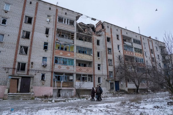 Російські війська у місті Сіверськ