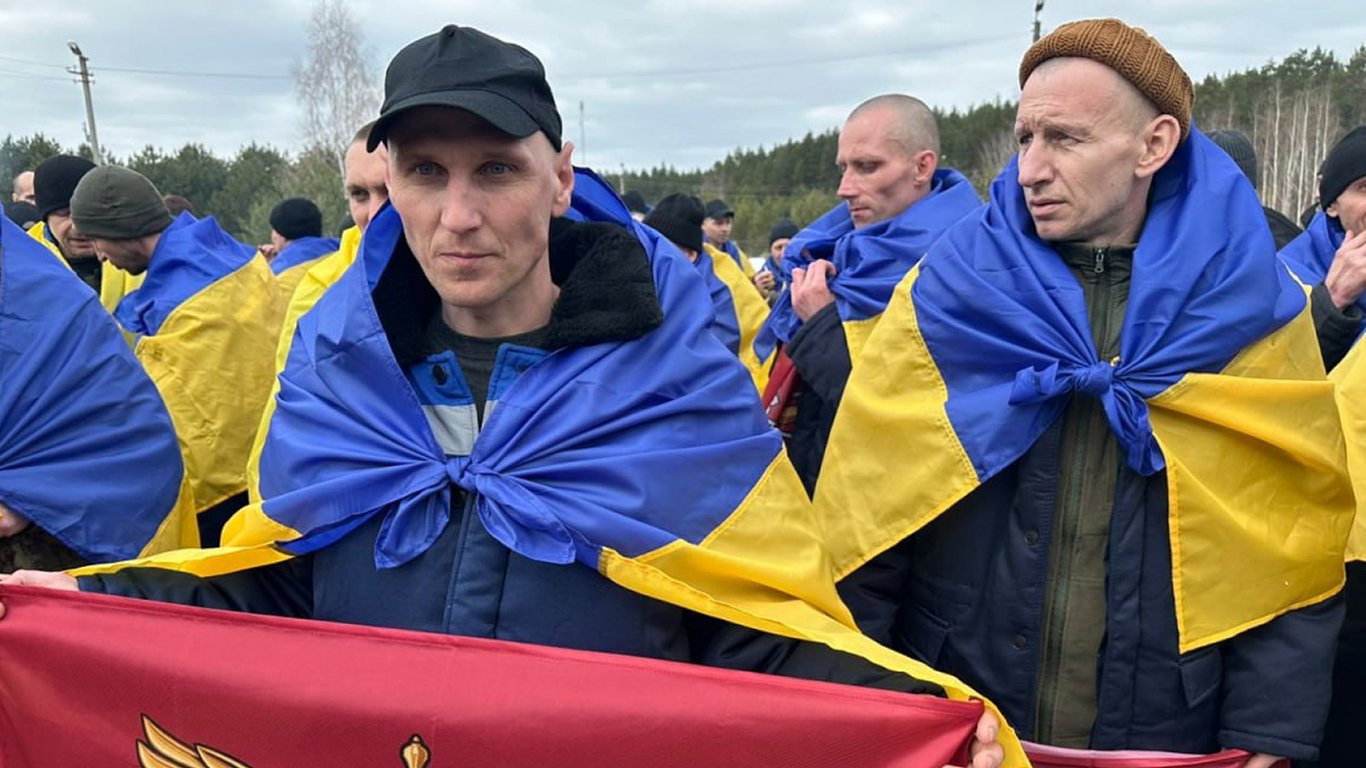 Повернення полонених до України