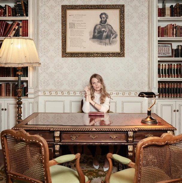 Olga Freimut Marks Her 44th Birthday with Vintage-Style Photoshoot