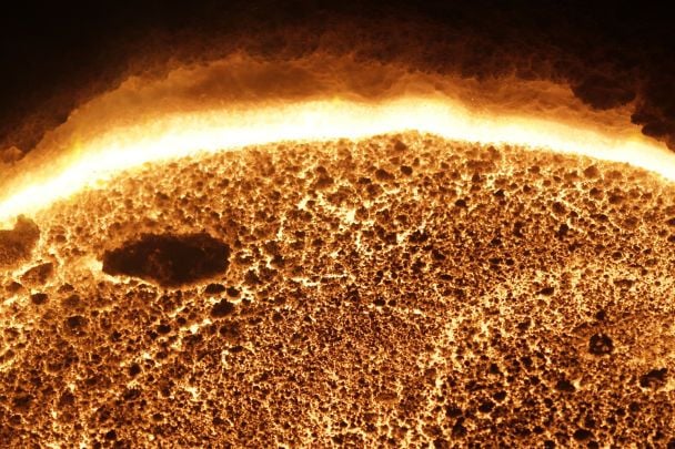 A Giant Cluster of Sunspots Approaches Earth: The Threat of a Historic Superstorm Repeating