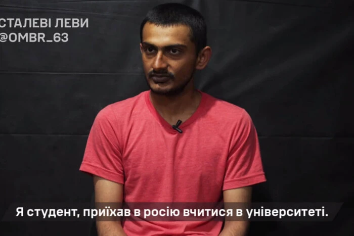Indyjskie student uwięziony w Rosji: uciekł na front, aby poddać się ZSU