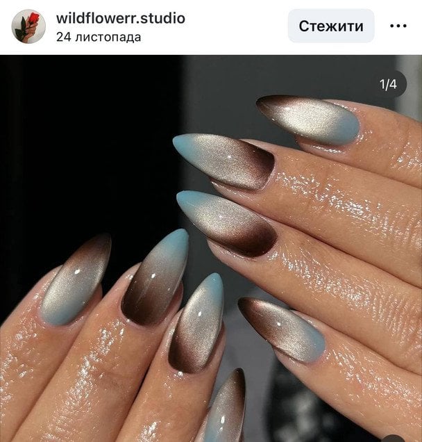 Aksamitny manicure: główny zimowy trend i pomysły na projektowanie od ekspertów