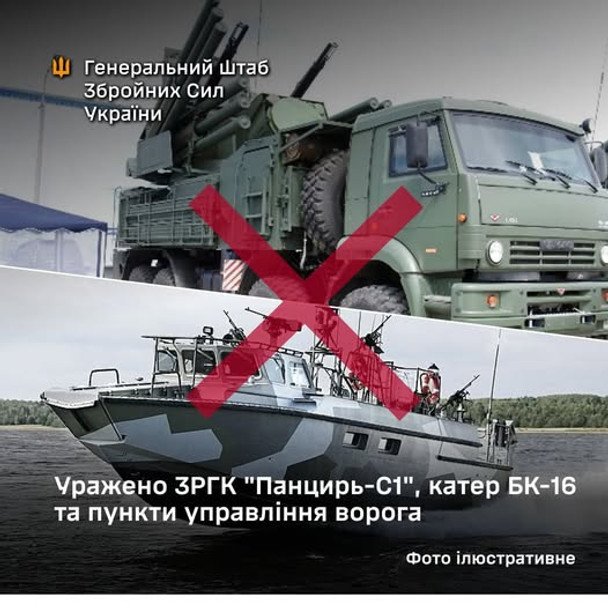 Знищення об'єктів РФ силами оборони