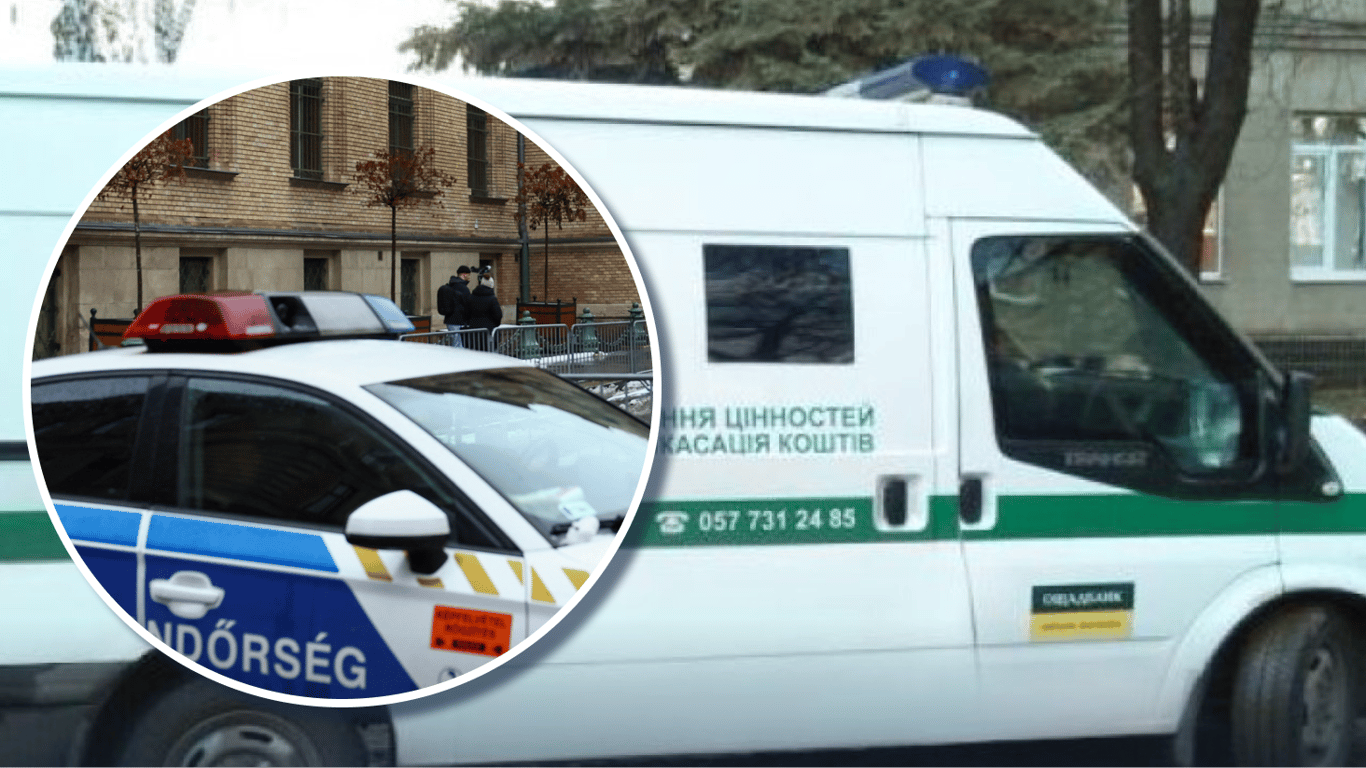 Викрадення авто Ощадбанку в Угорщині