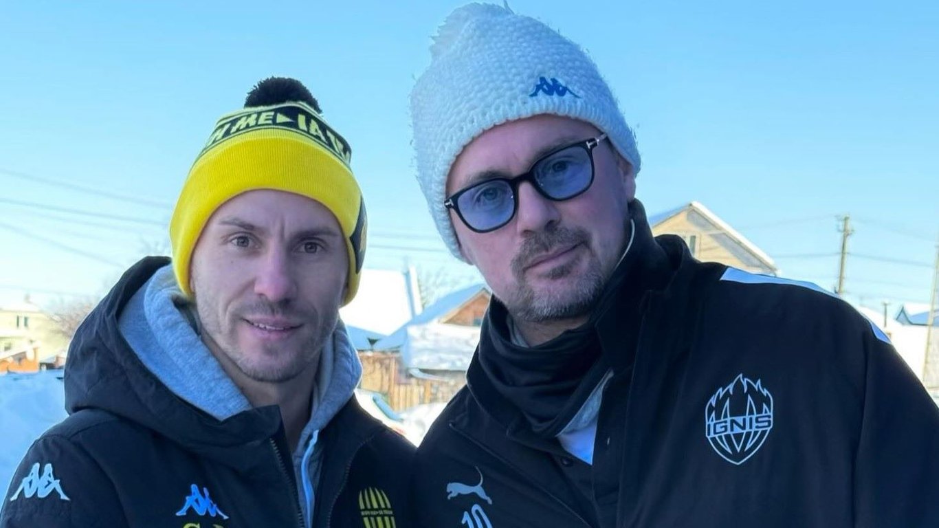 Мілевський та Рибалка після матчу