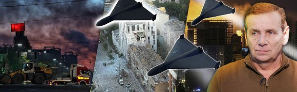 Дрон «Ланцет» у Монумента Независимости