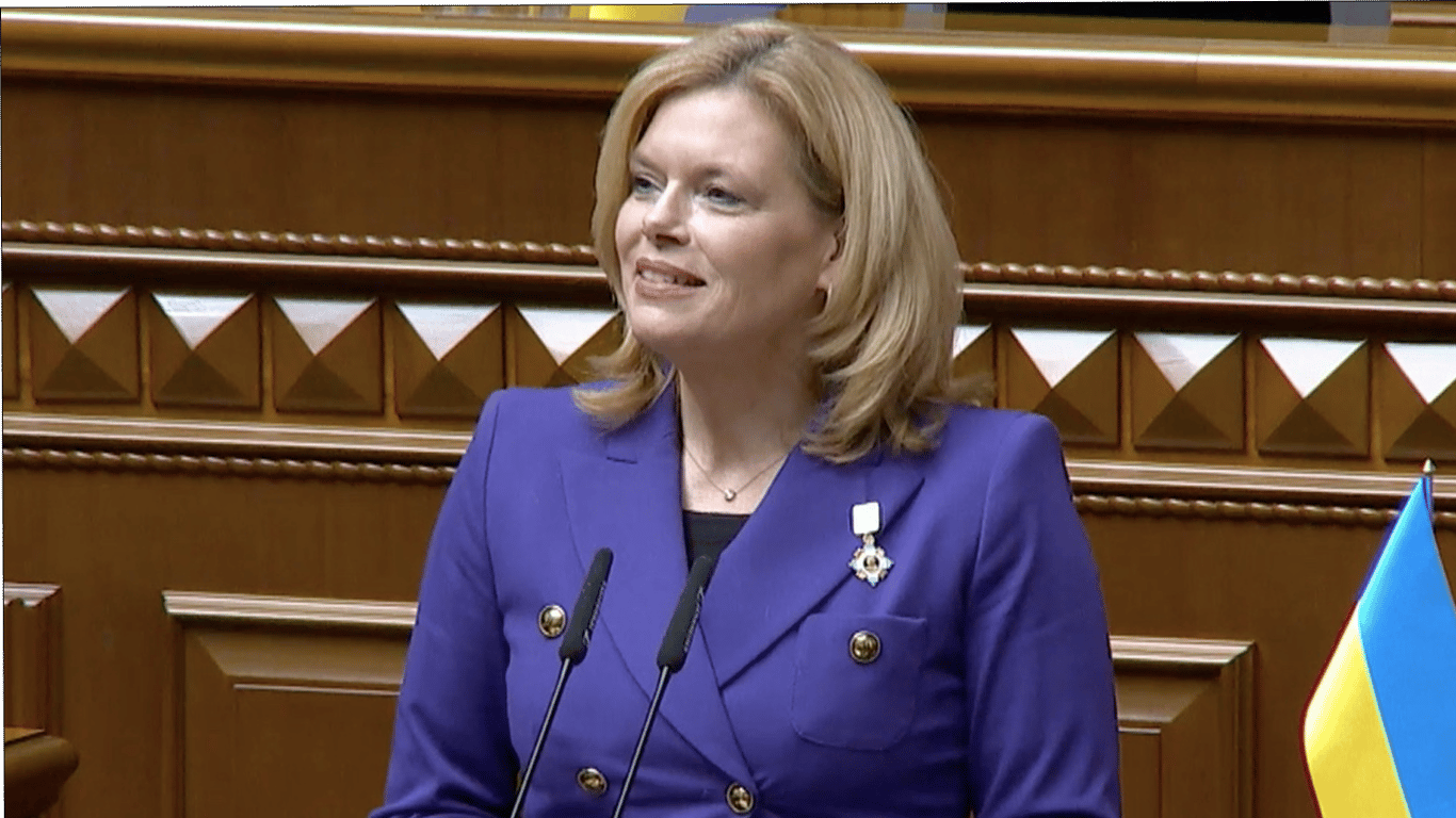 Голова Бундестагу виступає у Раді