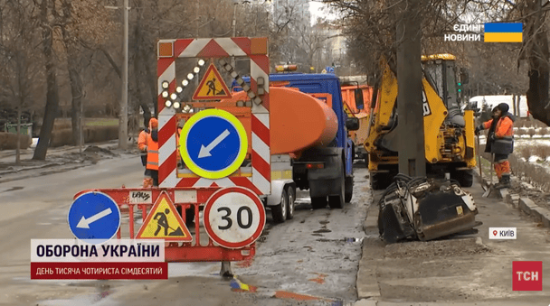 Katastrofa na trasie Kijów-Czop: 200 tys. m² dziur po zimie
