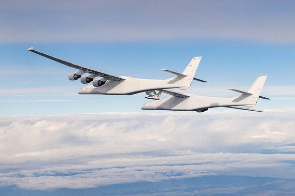 Stratolaunch ROC: największy samolot na świecie z rozpiętością skrzydeł 117 metrów