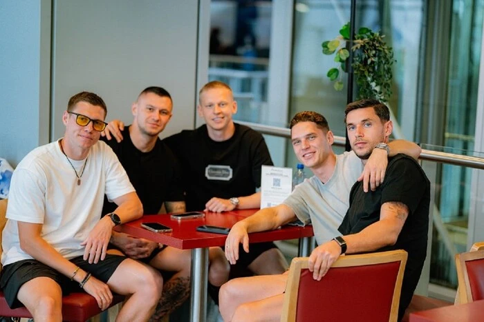 The Ukrainian national football team has arrived in Toronto for the Canadian Shield