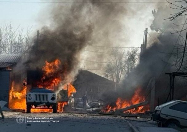 Обстріл Запоріжжя 14 березня