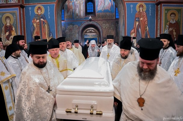 Прощання з Патріархом Філаретом у Києві