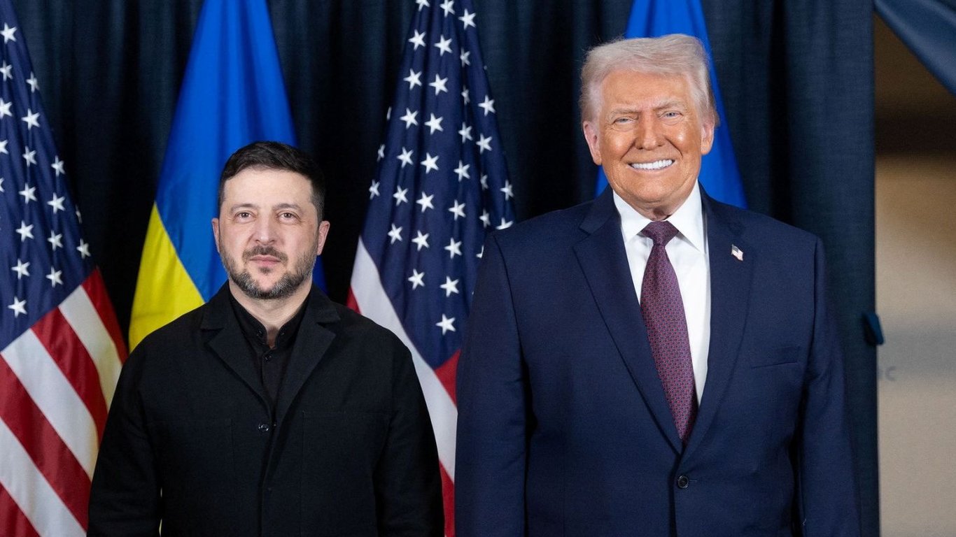 Зеленський і Трамп на саміті в Давосі