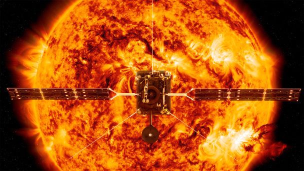 Sonda słoneczna NASA po raz pierwszy zarejestrowała, jak plazma wraca na Słońce