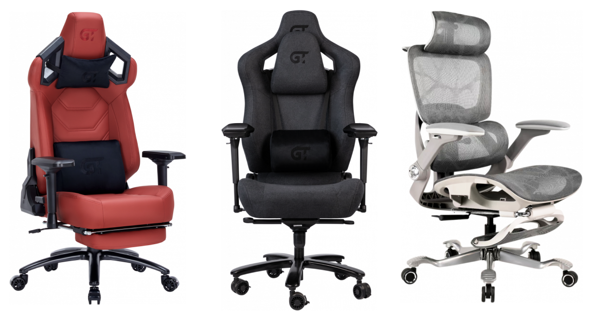 GT Racer bringt neue Stühle mit 180-Grad-Neigung: Ideal für Gamer und Büro