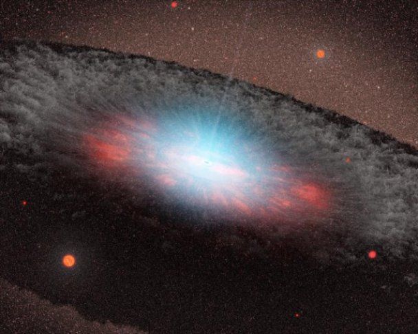Supercomputers Reveal the Secret: How Black Holes Create Bright Colors