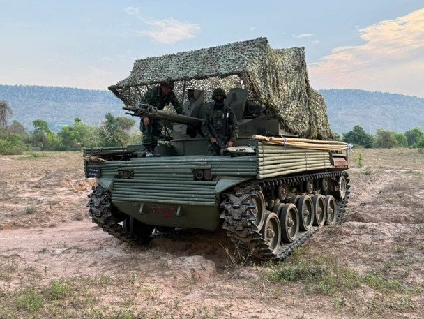 Зенитка M42 Duster Таиланда