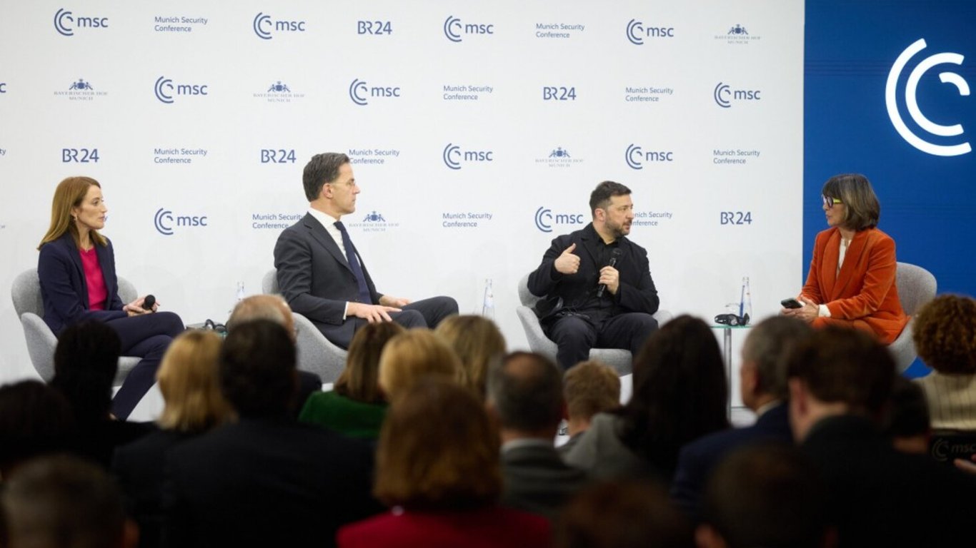 Зеленський на конференції з лідерами