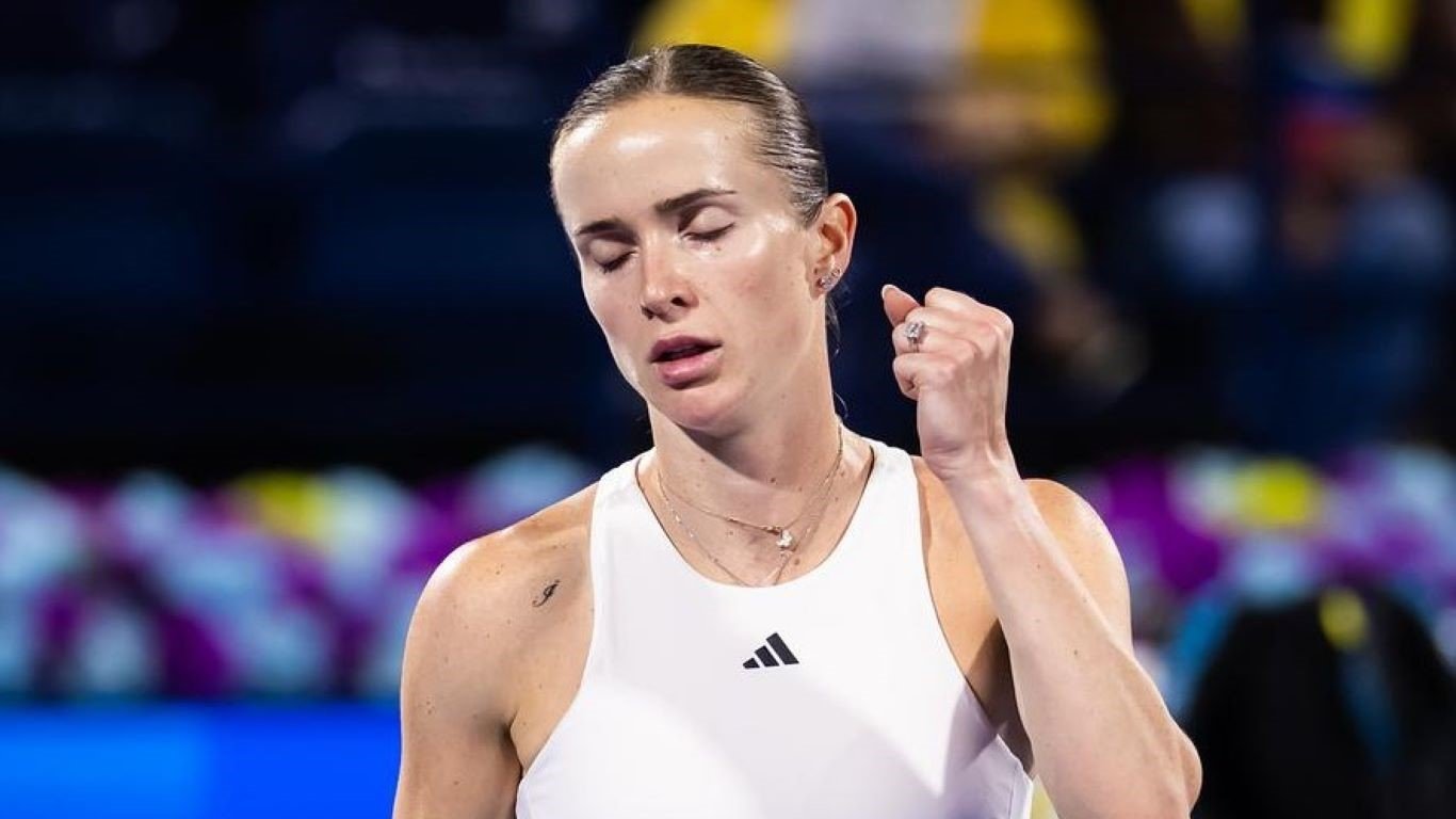 Еліна Світоліна святкує перемогу