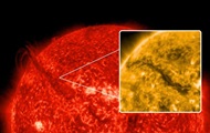 A Fire Canyon Formed on the Sun: Stunning Images from NASA