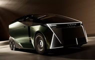 Lexus presented a six-wheeled flagship: what is known about the new concepts