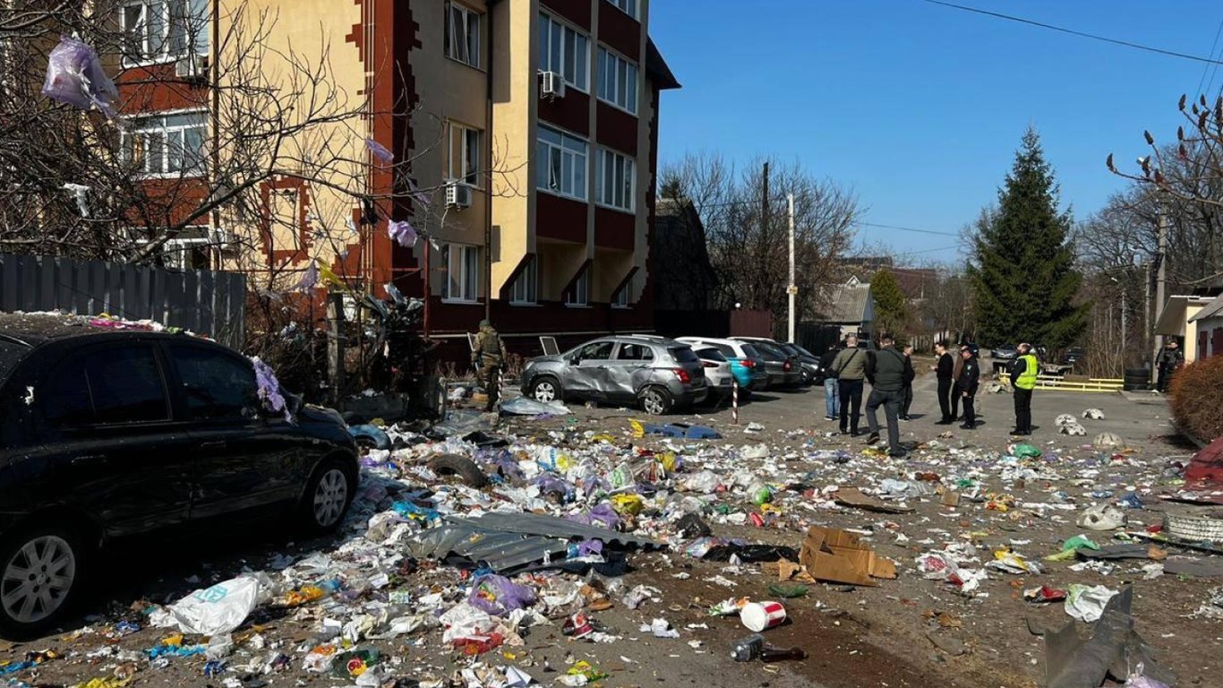 Болти у вибуховому пристрої Бучі