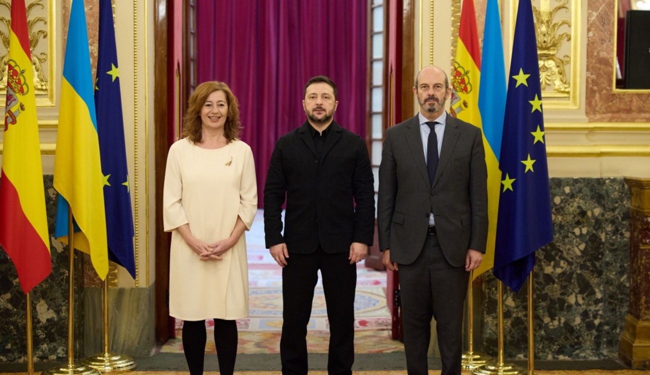 Зеленський і парламент Іспанії
