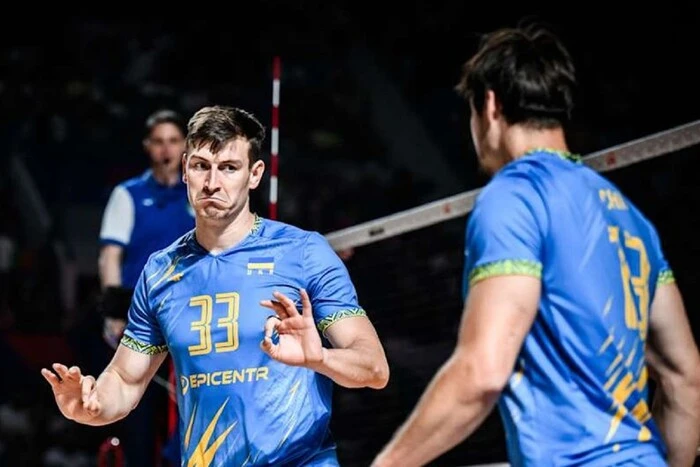 Украина победила Болгарию в Лиге наций по волейболу