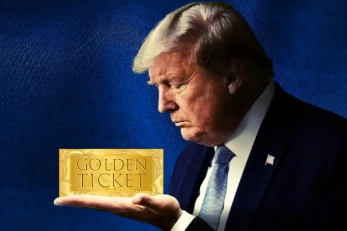 Examples of Trump's golden cards