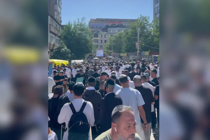 Умань: 10 тысяч хасидов молились за мир в Украине на Рош ха-Шана