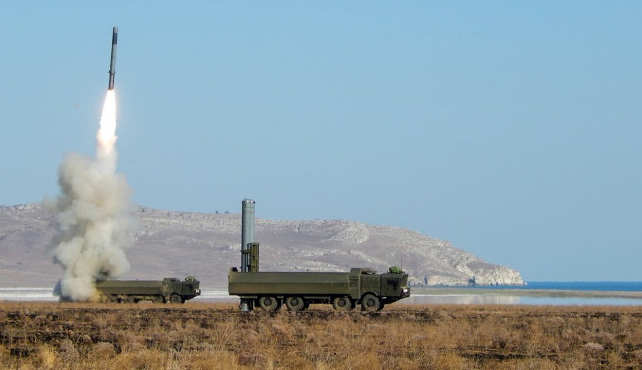 Уничтоженный российский «Бастион» в Крыму