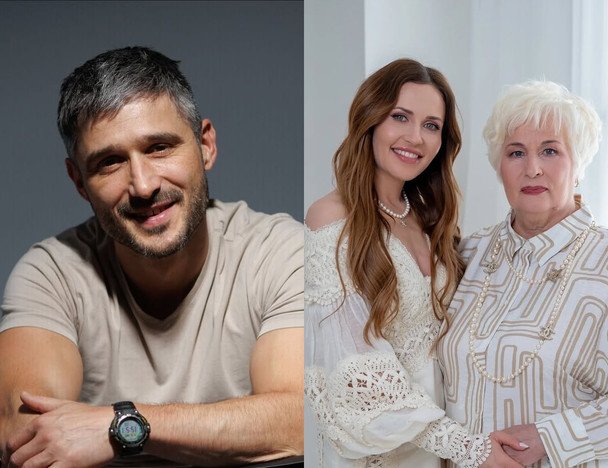 Андрій Федінчик з тещею