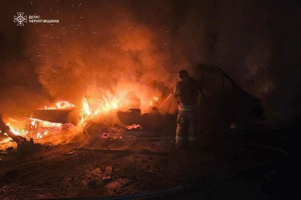 Russia attacked Novhorod-Siverskyi with drones: what is known about the consequences