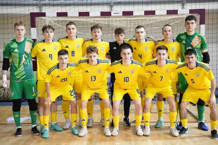 Futsal Week Summer Cup: Ukraine's youth futsal team lost in the first match