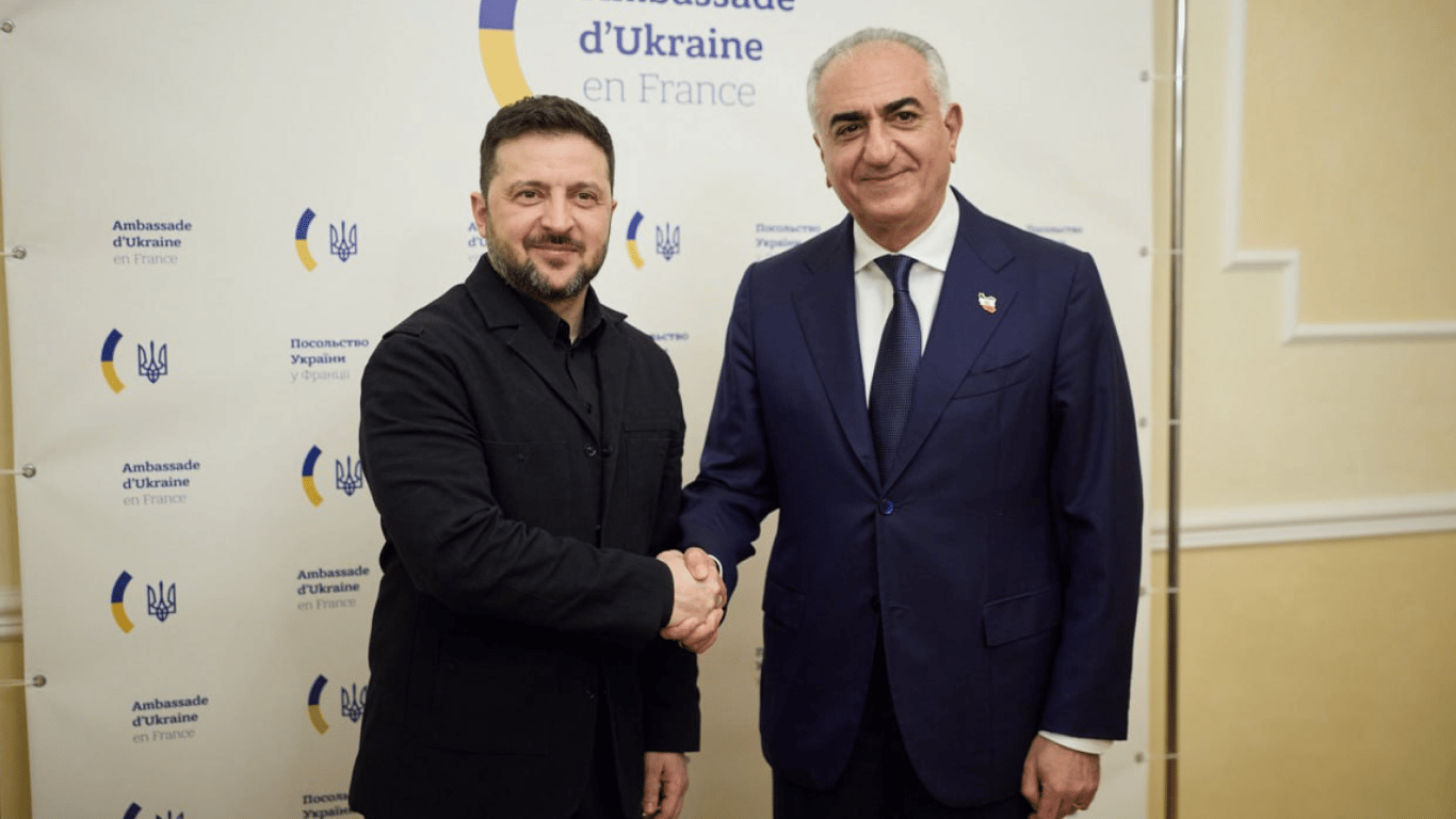 Зеленський і принц Ірану