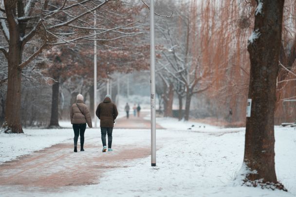 Зима во Львовской области