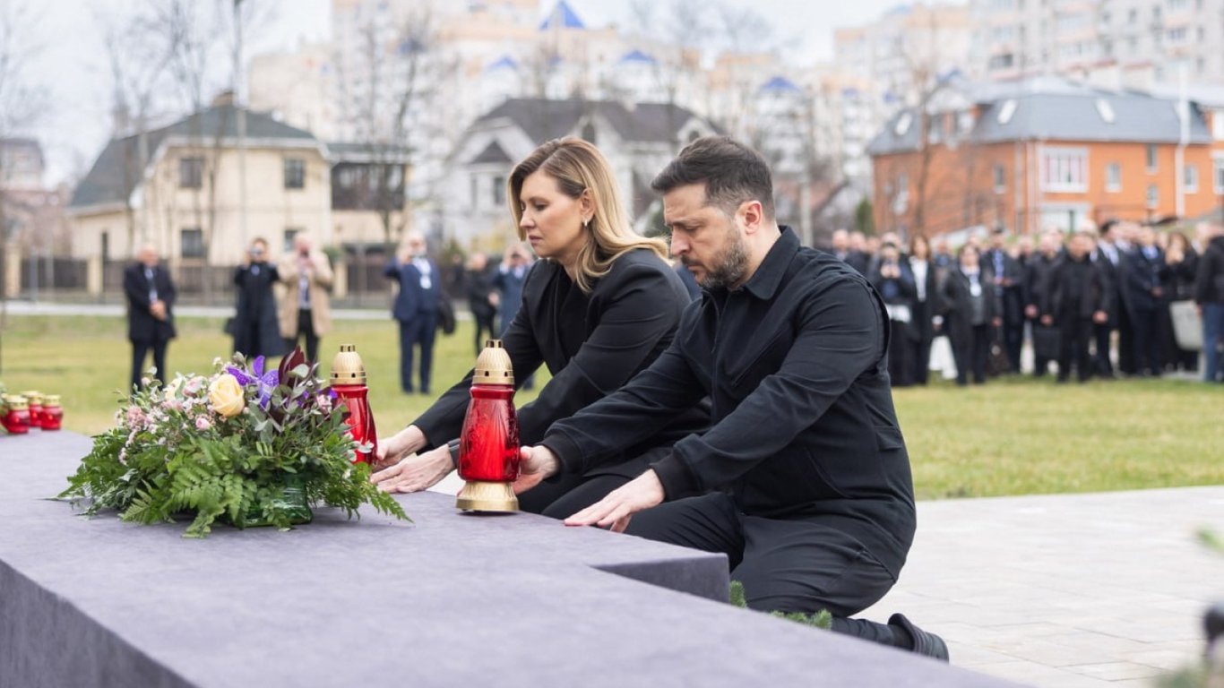 Річниця визволення Бучі, Зеленський