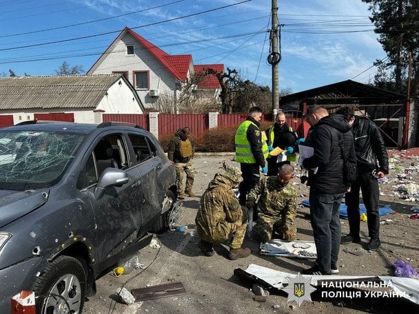 Затримання терориста в Бучі