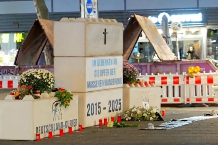 У Берліні демонтували меморіал жертвам міграції: він простояв лише 6 годин