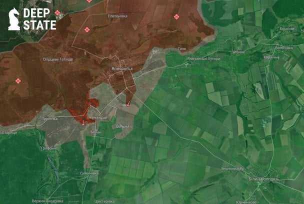Вовчанськ, руїни, оборона ЗСУ