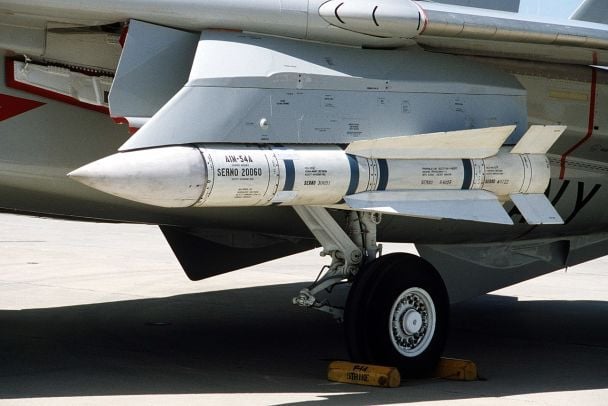 Ракети AIM-9 Sidewinder на українському винищувачі