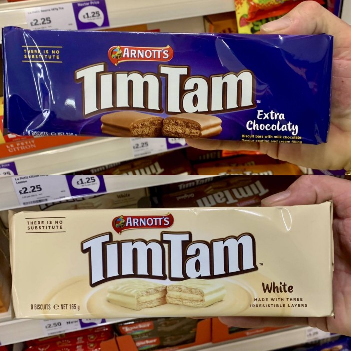 У Sainsbury’s з’явилися унікальні білошоколадні Tim Tams: де знайти