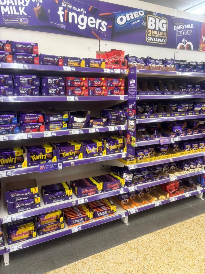 Sainsbury's hat die Preise für Cadbury-Schokolade drastisch gesenkt: Welche Süßigkeiten jetzt 97 Pence kosten