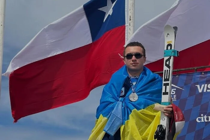 Der ukrainische Skifahrer Taras Filjak gewann Silber und Bronze beim Südamerikacup