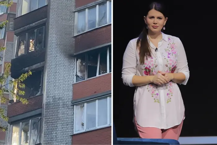 Russian drone hits the home of presenter Iryna Khomenko: details of the attack