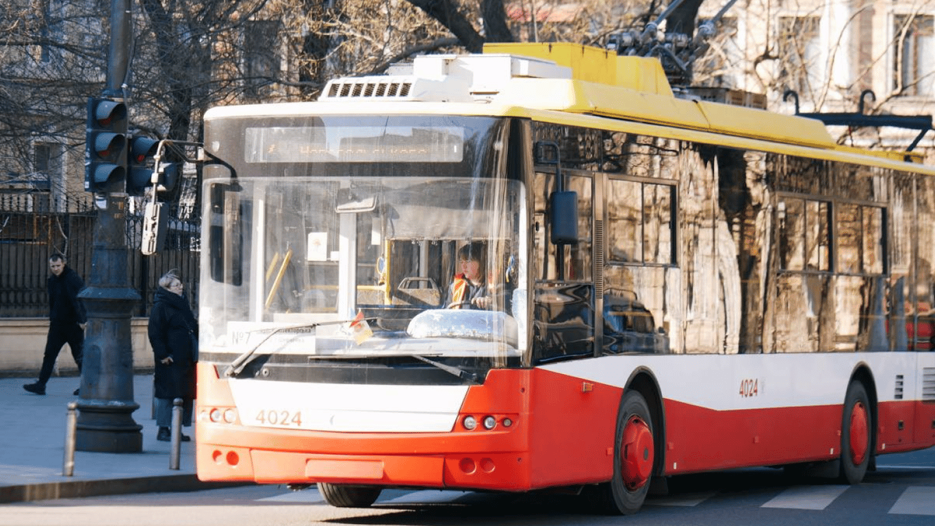Електротранспорт Одеси не працює