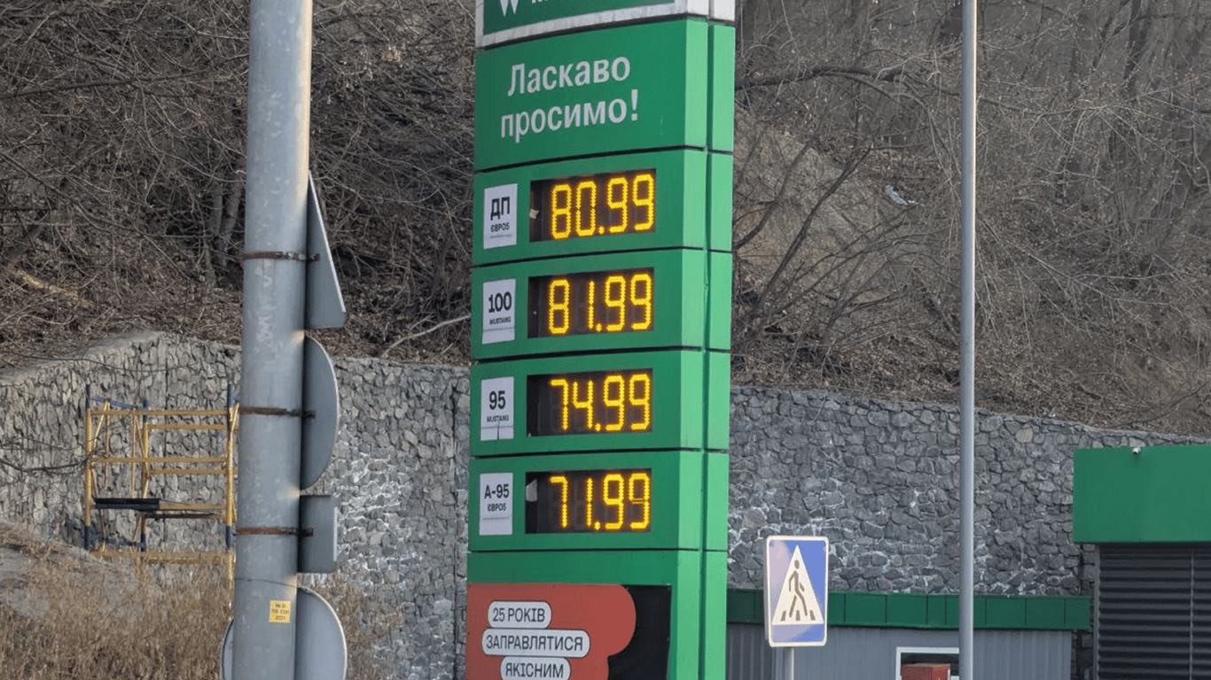 Ціни на пальне у Києві
