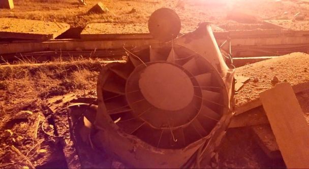 Російська атака зенітними ракетами
